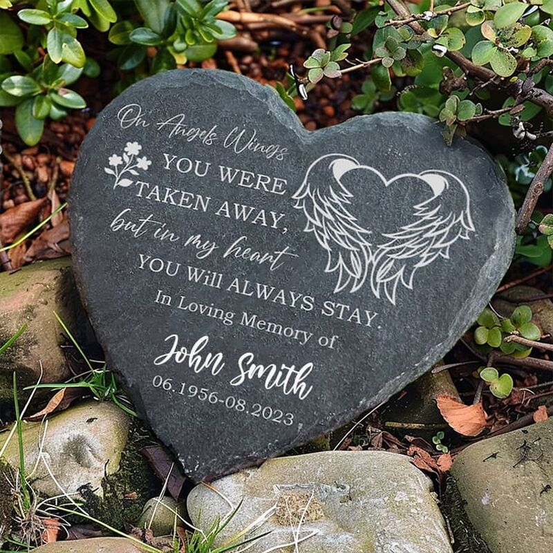 Personalisierte Gedenkstein Garten Gedenkstein Trauer Geschenke
