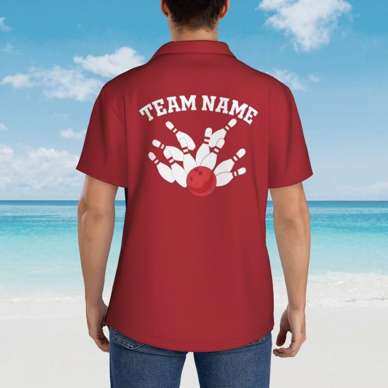 Personalized Bowling Hawaiian Shirt Team Apparel Perfect Gifts for Bowling Lover Gift