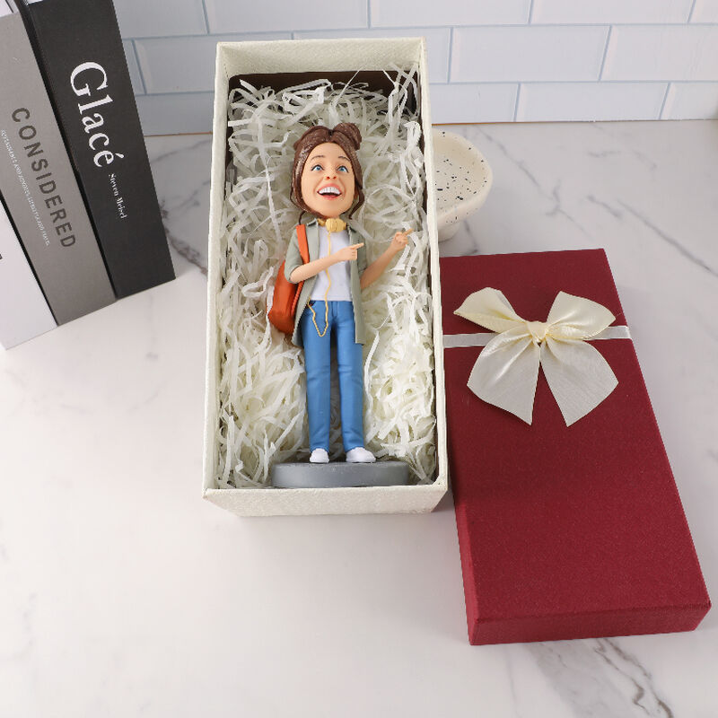 Custom Bobblehead Custom Face Hero Gift For Her