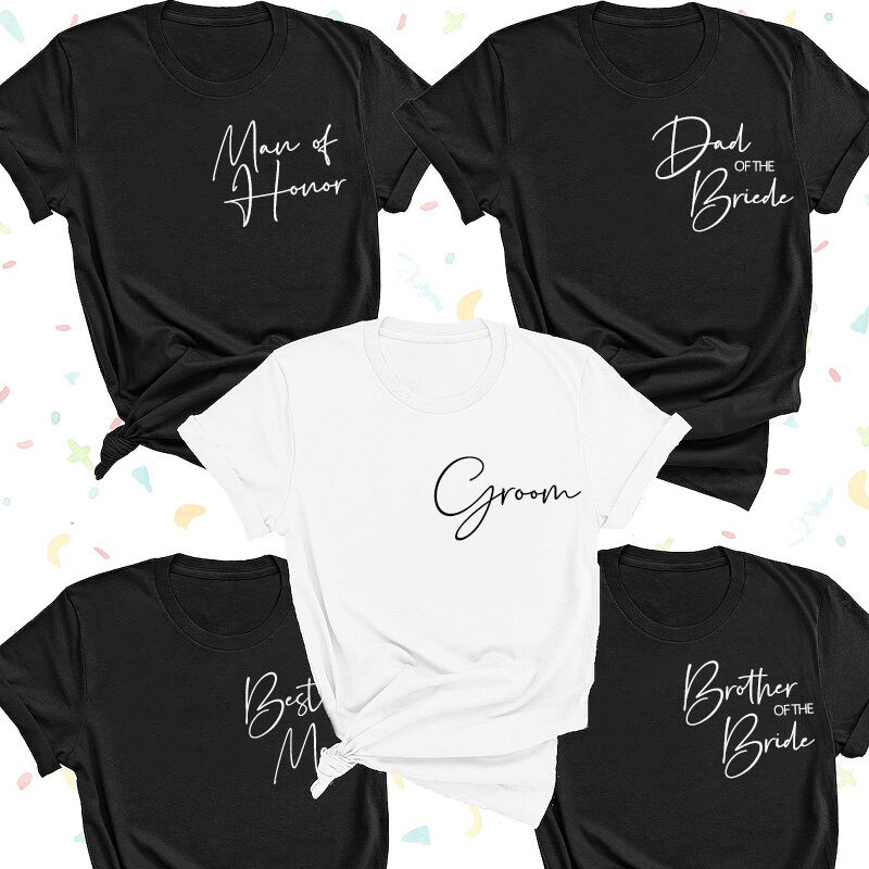 Personalized T-shirt Bridal Fun Bachelorette Shirts Perfect Gift for Wedding Friends