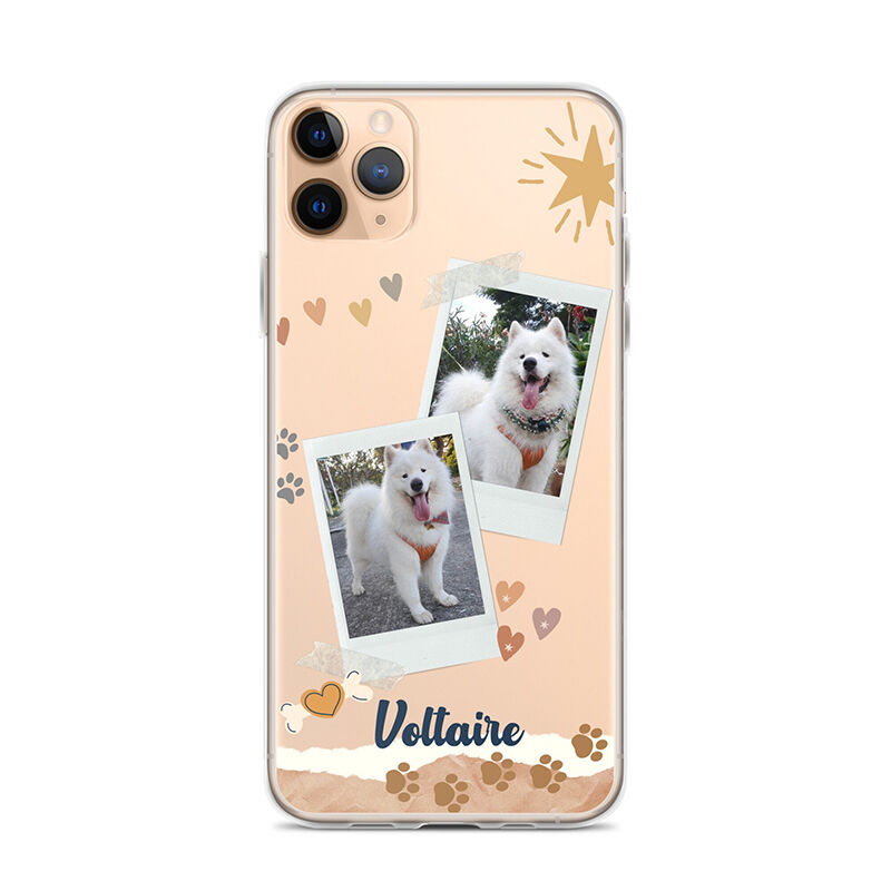Personalisierte Handytasche Individuelles Haustier Foto Niedliches Geschenk für Freunde