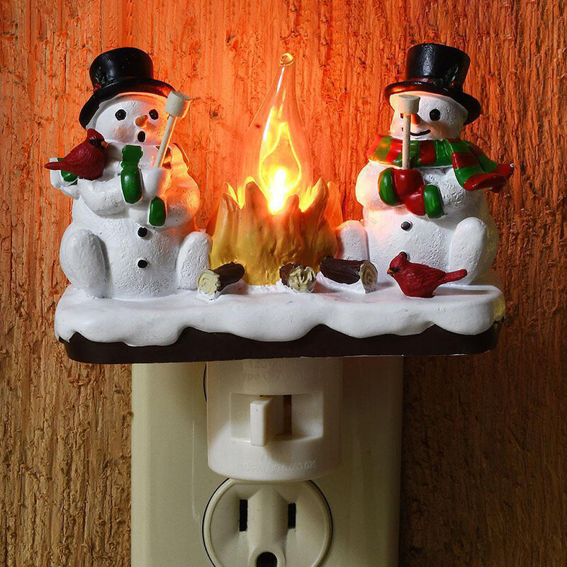 Ghost Campfire Flickering Night Light Creative Gift for Halloween