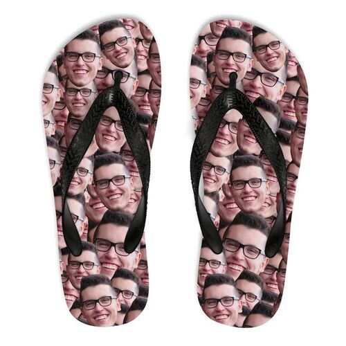 Personalized Face Flip Flops Beautiful Gift