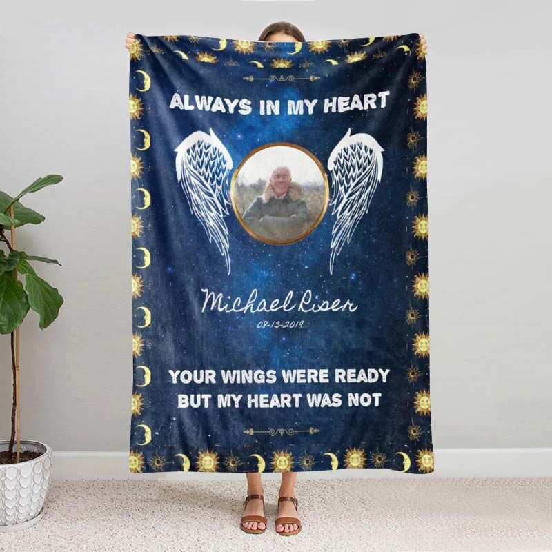 Personalized Memorial Photo Blanket