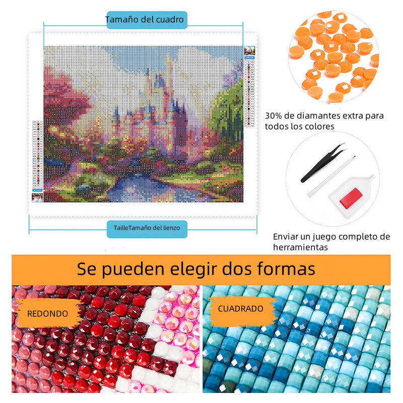 Ojo Hermoso Pintura de Diamantes Regalo Único para Amigo