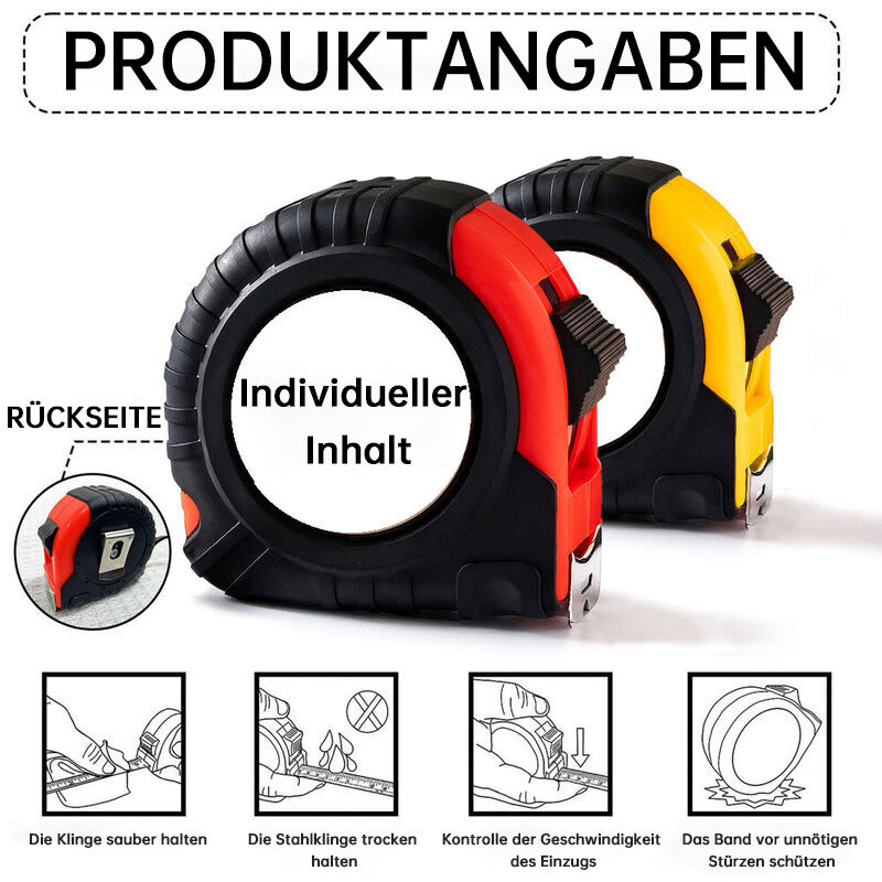 Personalisiertes Bandmaß als praktisches Werkzeug Bestes Geburtstagsgeschenk für Freund