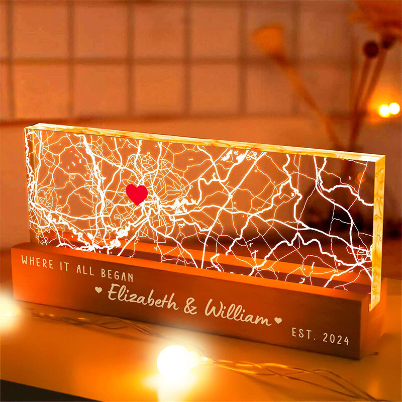 Personalisierte Led-Lampen Individuelles Foto und Text Geschenke für den besten Vater