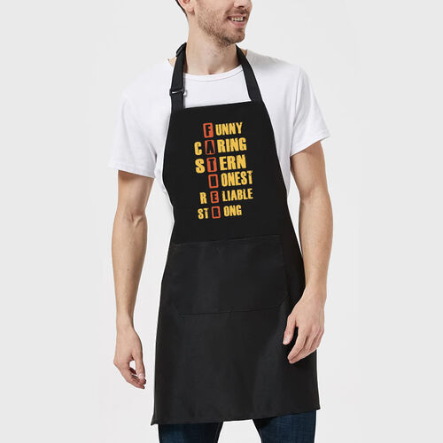 Chef Apron Creative And Funny Gift for Dear Father