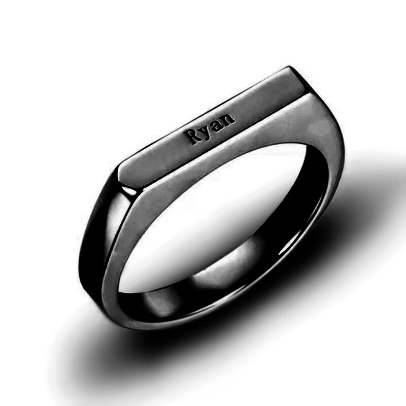 "Love Is Madness" Personalized Engraving Ring