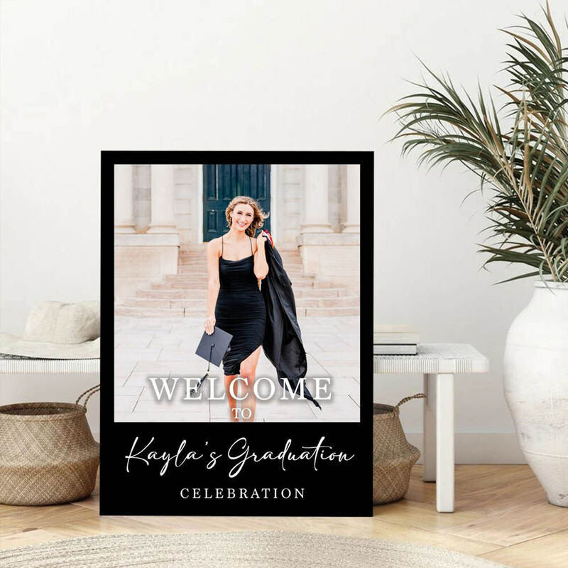 Personalized Picture Canvas Wall Art Best Graduation Present