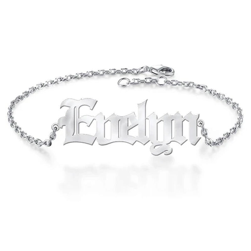 "Always & Forever" Engravable Name Bracelet