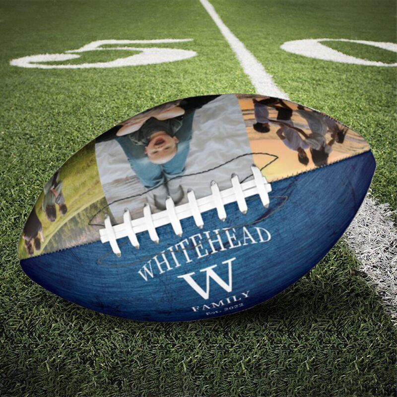 Cadeaux de Ballon de rugby personnalisables pour votre famille