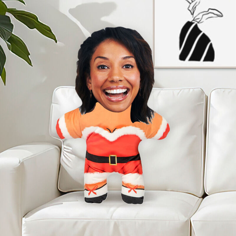 Coussin Oreiller personnalisé Mme Noël sexy