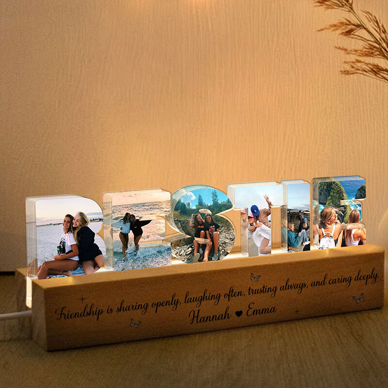 Personalized Picture Night Light Creative Present for Besite