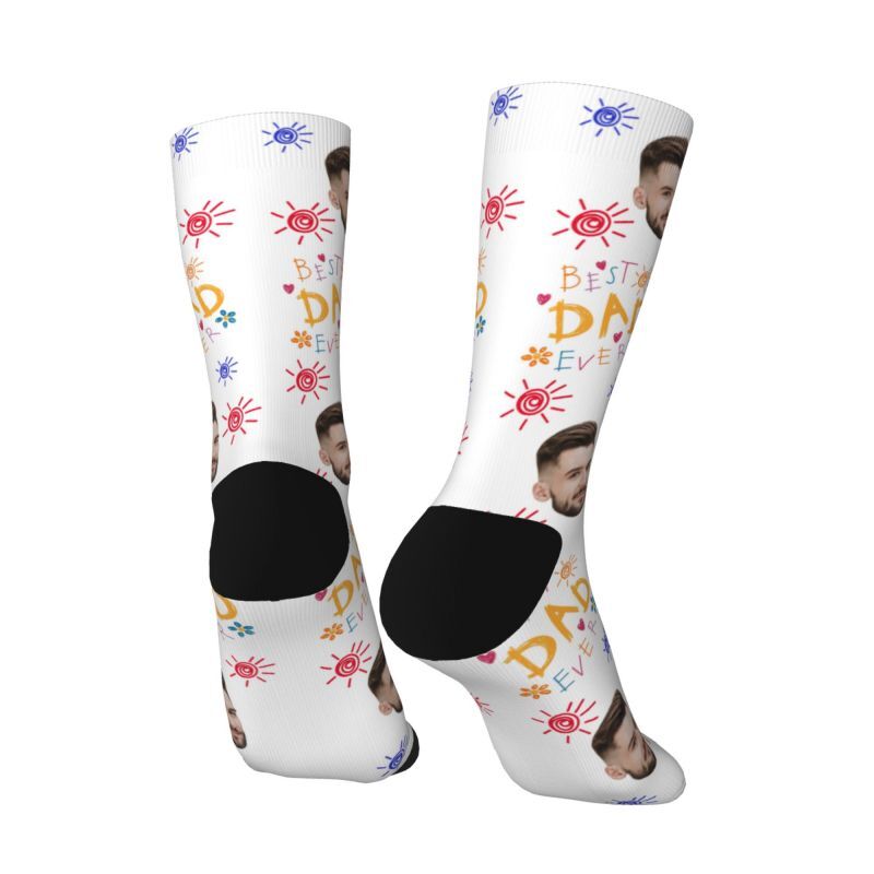 Customizable Face Socks as a Sweet Gift for Dad