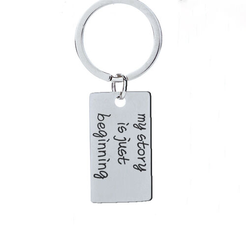 "Out Of Love" Custom Engraved Key Chain