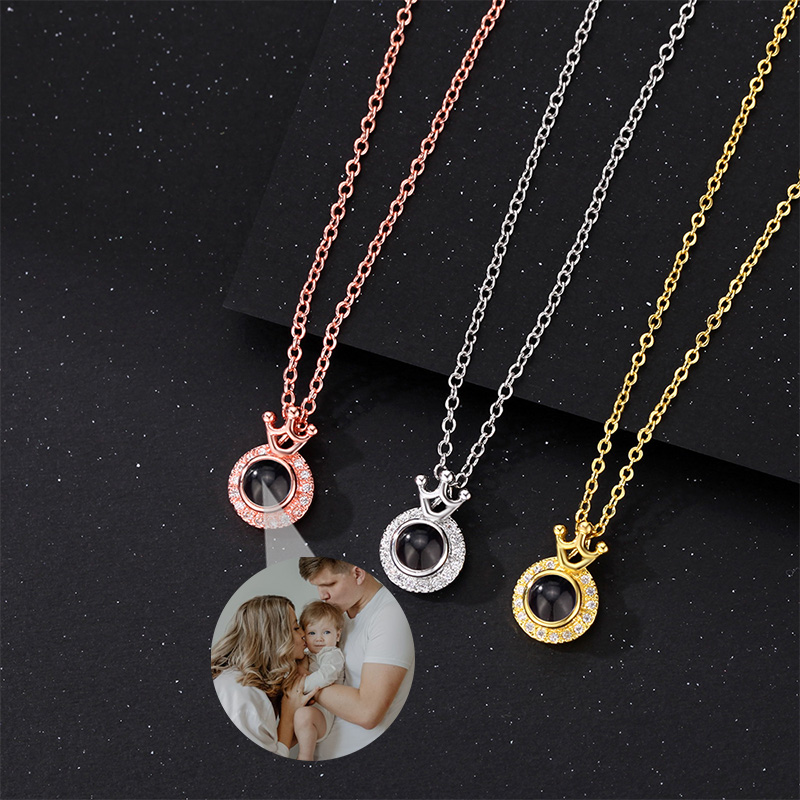 投影 写真 写真入れ ネックレス - Aomoi.jp