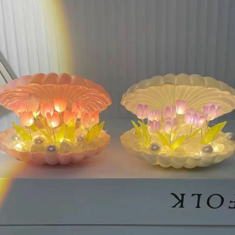 Diy Tulip Night Light Warm Home Decor