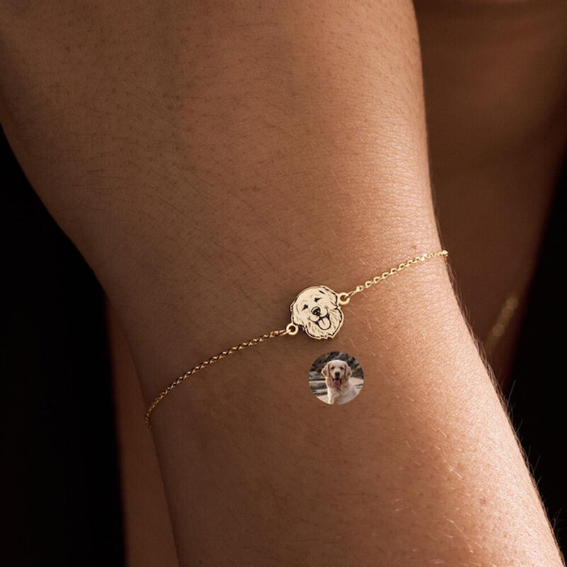 Personalisiertes Foto-Armband Ein schönes Geschenk für Tierliebhaber