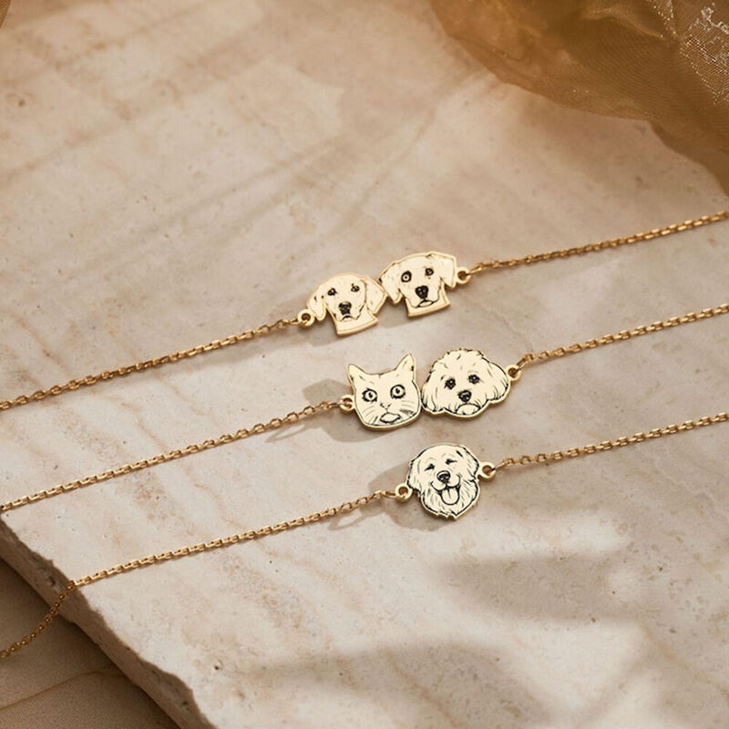 Personalisiertes Foto-Armband Ein schönes Geschenk für Tierliebhaber