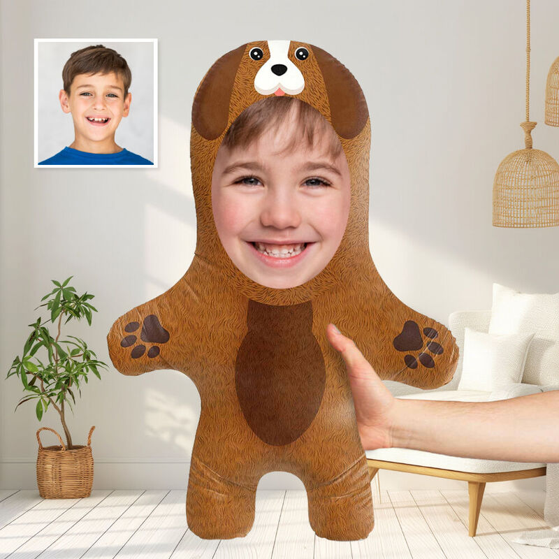 Custom Face Pillow Dog Photo Cute Pillow Creative Gift for Children