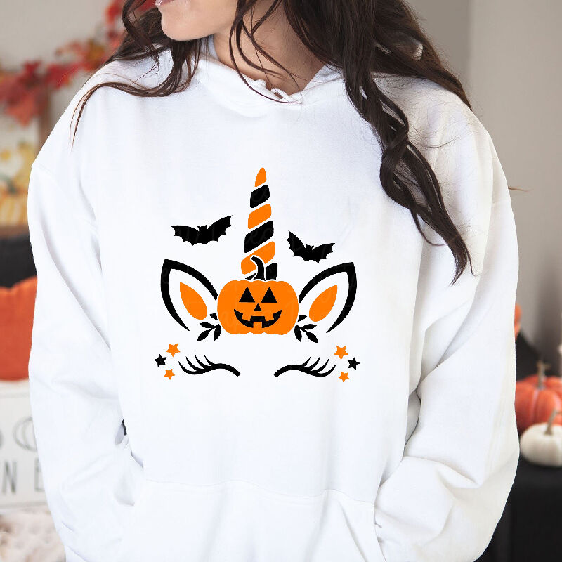 Fashionable Hoodie with Cute Unicorn Pattern Elegant Gift for Women