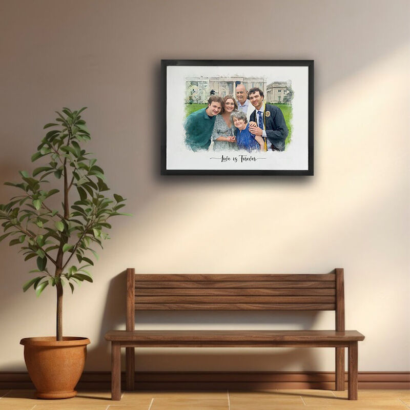 Personalized Custom Photo Frame Portrait Stitching for Your Loved Ones