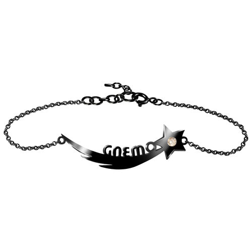 Mond und Stern -Stil Personalisiertes Armband  mit  Namen und Geburtsstein