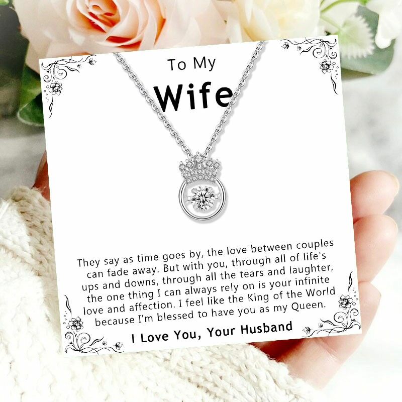 Gift for Wife "The One Thing I Can Always Rely On Is Your Infinite Love And Affection" Necklace