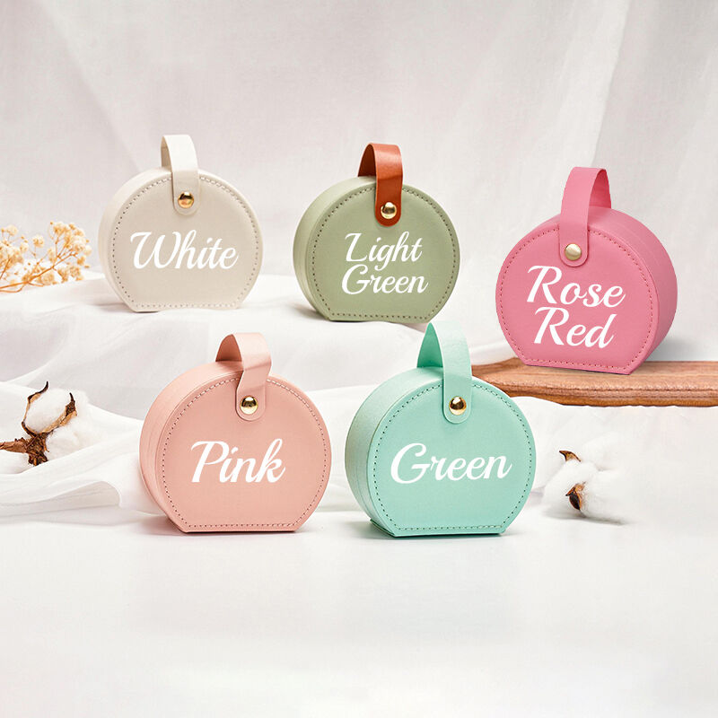 Personalisierte Namensschmuckkästchen mit verschiedenen Schriftarten kreatives Geschenk für die Freundin