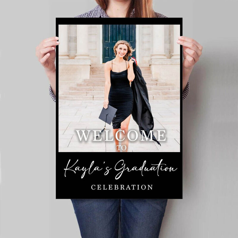 Personalized Picture Canvas Wall Art Best Graduation Present