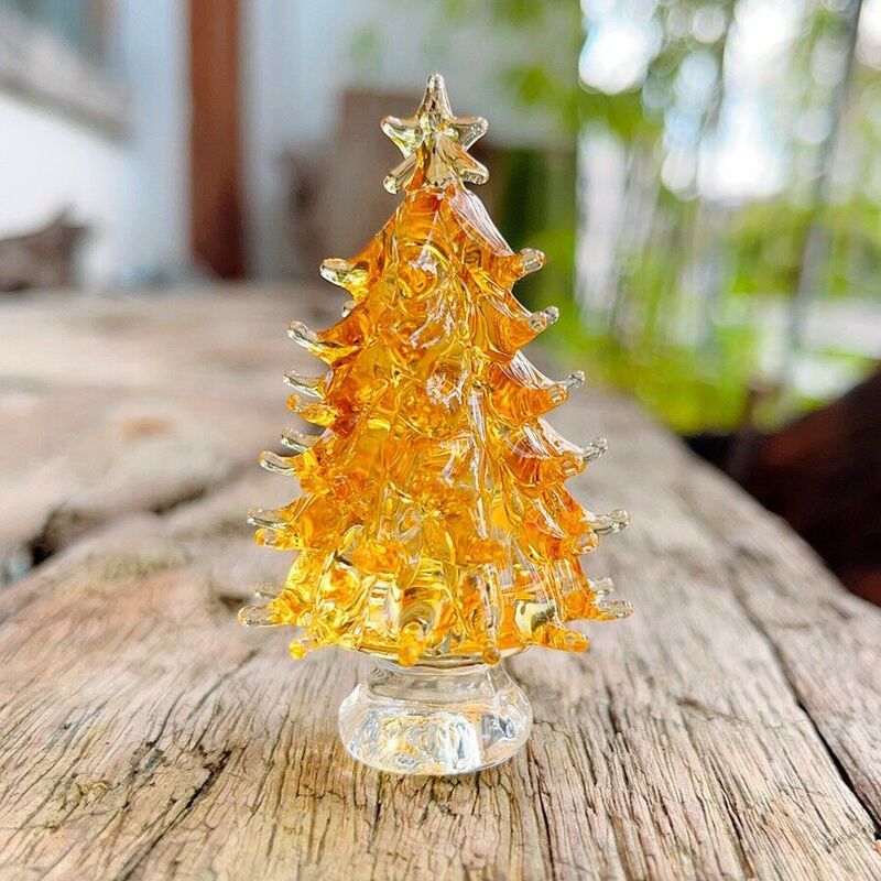 水晶 クリスタル クリスマス ツリー オーナメント