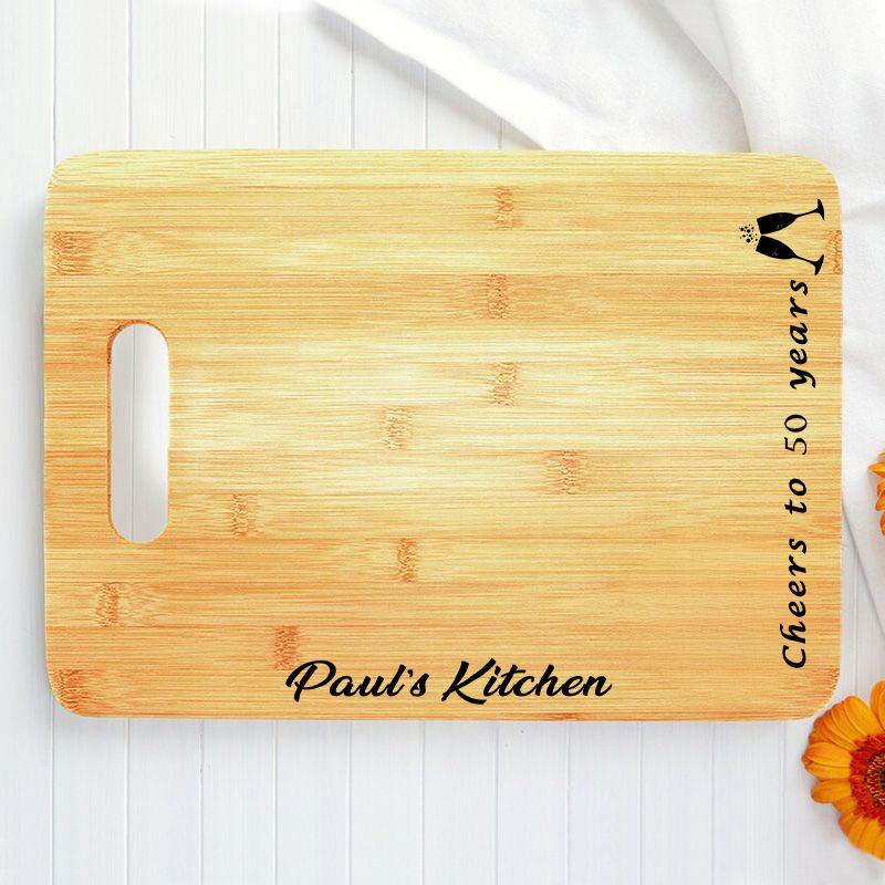 Personalized Name Square Charcuterie Board Interesting Gift for Family