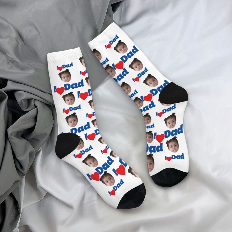 Customized Socks with Photos of Lovely Children