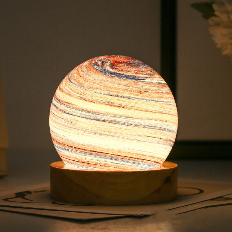 3D Carved Ball Night Light Mystery Gift for Friend