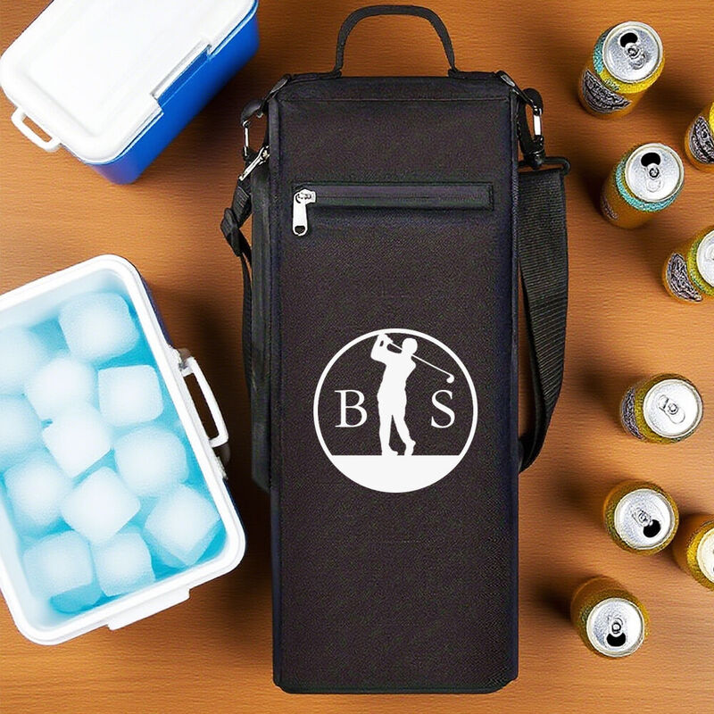 Bolsa térmica de golf personalizada con estampado de golfista, bolsa térmica deportiva portátil, regalo para tu esposo.