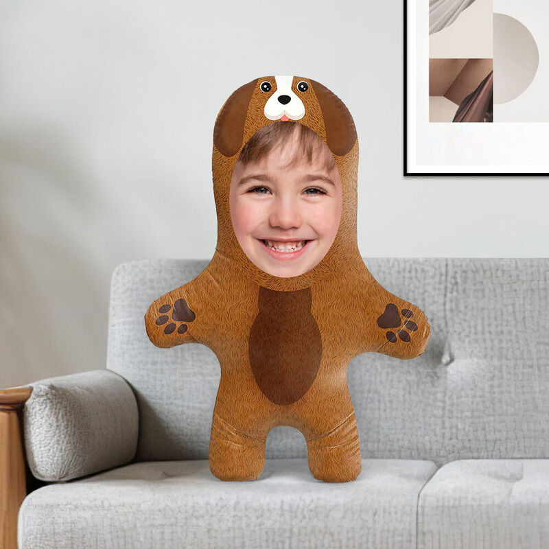 Custom Face Pillow Dog Photo Cute Pillow Creative Gift for Children