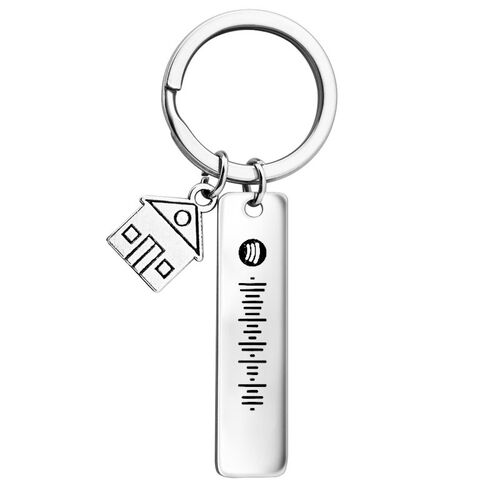 Scannable Spotify Code Custom Music Song Key Chain