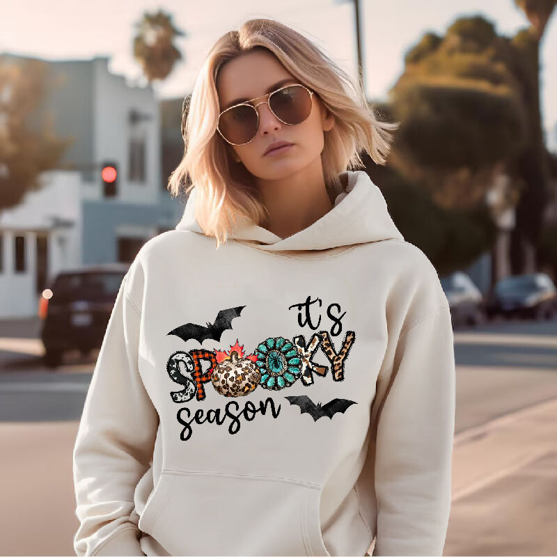 Fashionable Hoodie Best Present for Halloween "It's Spooky Season"