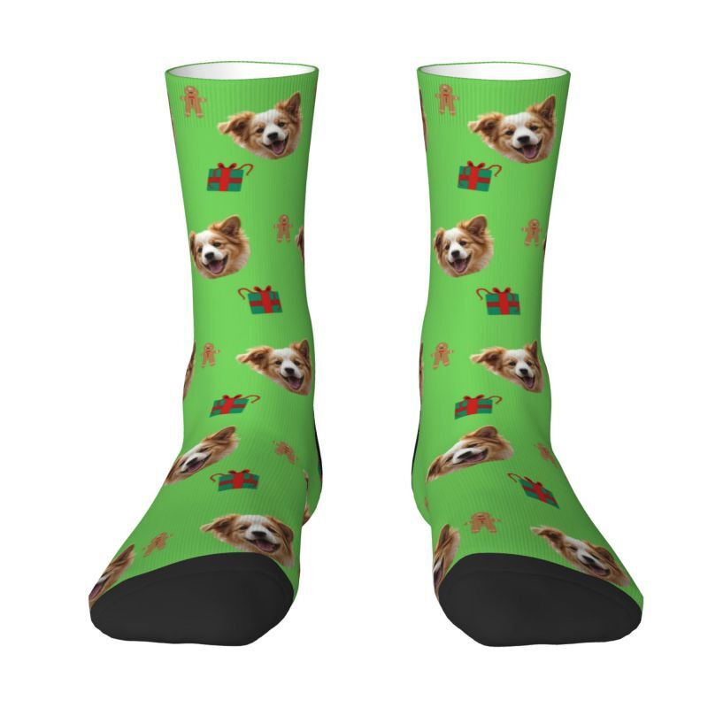 Custom Face Socks Pet Photo Christmas Gifts for Pet Lovers