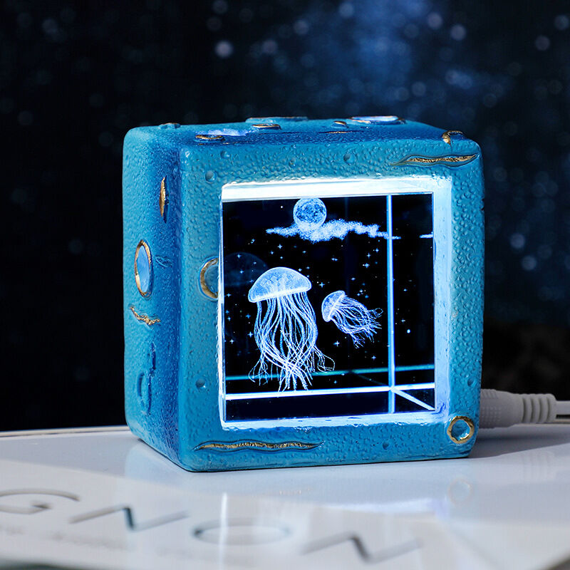 Galaxy Cube Crystal Night Light Perfect Gift for Your Love