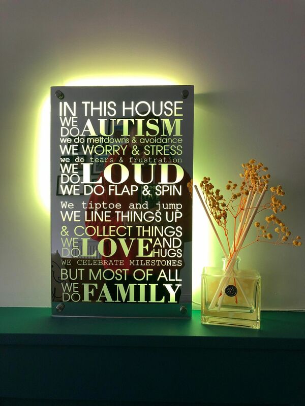 Personalized Led Mirror Lamp Cool Gift For Friends