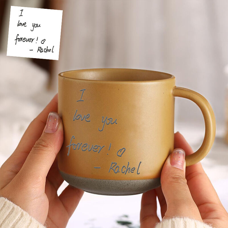 Personalized Ceramic Mug Custom Handwritten Photo Funny Christmas Gift