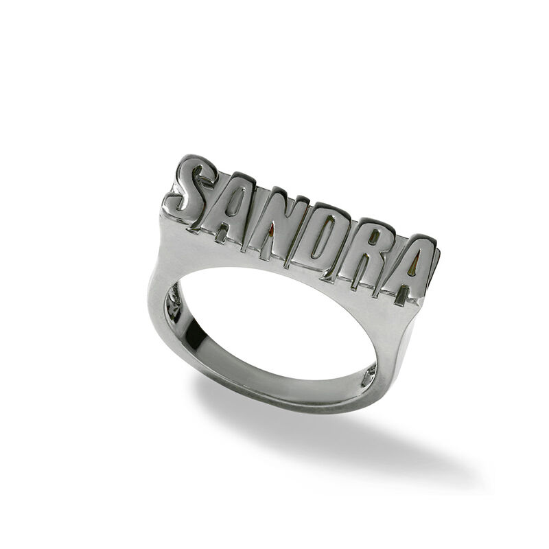 "Look Into My Eyes" Personalized Engraving Ring