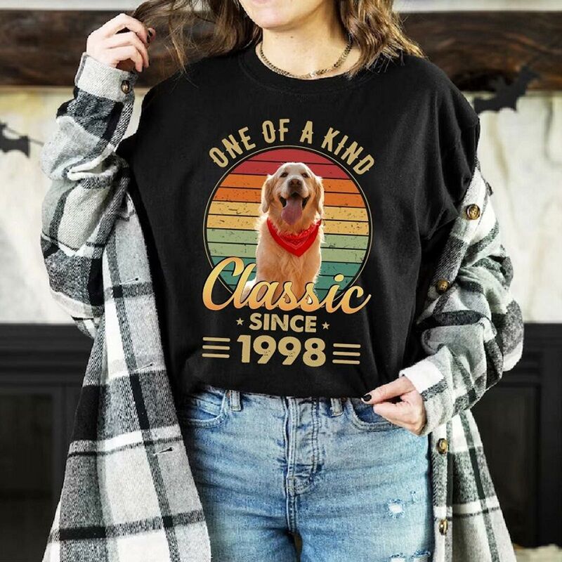 Gepersonaliseerde sweater One Of A Kind Classic met individueel fotodesign Aantrekkelijk cadeau voor vrienden