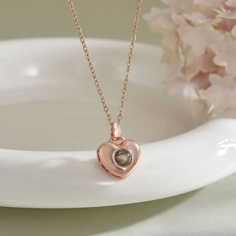 Gepersonaliseerde Love Projection Picture ketting mooi cadeau voor haar