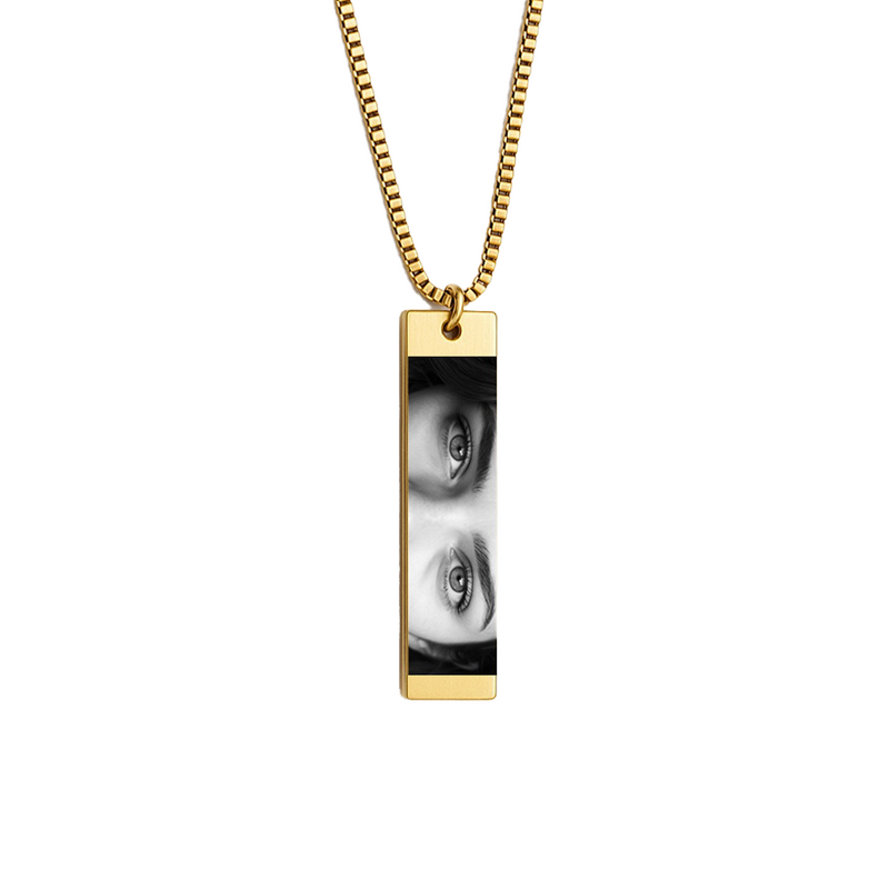 Collar con foto de ojo personalizado, regalo exquisito para niñas