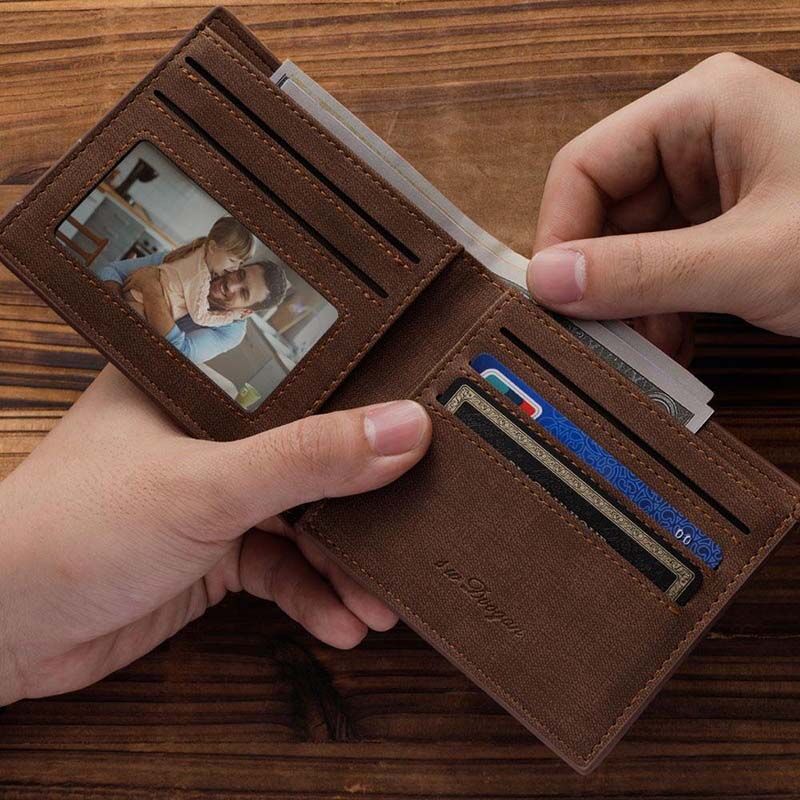 Custom Photo Wallet Men's Wallet Father's Day Gifts