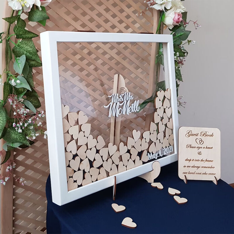 Personalized Guest Book Simple Style Wedding Decoration