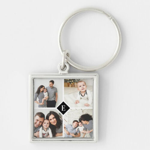 Custom Picture Keychain Warm And Memorial Gift for Father